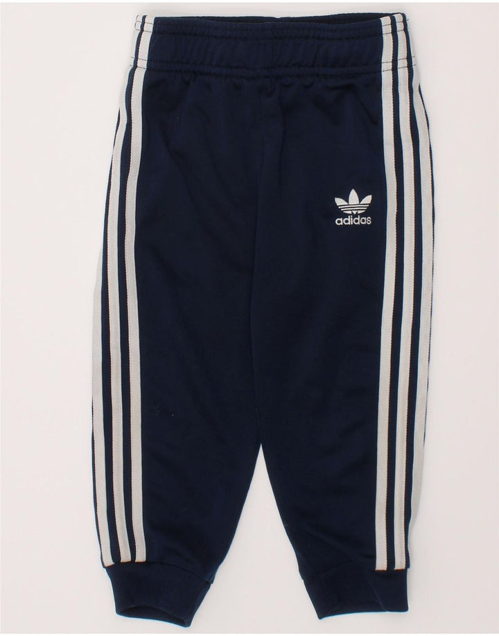 Спортивные брюки ADIDAS Baby Boys Joggers 18-24 месяцев, темно-синие