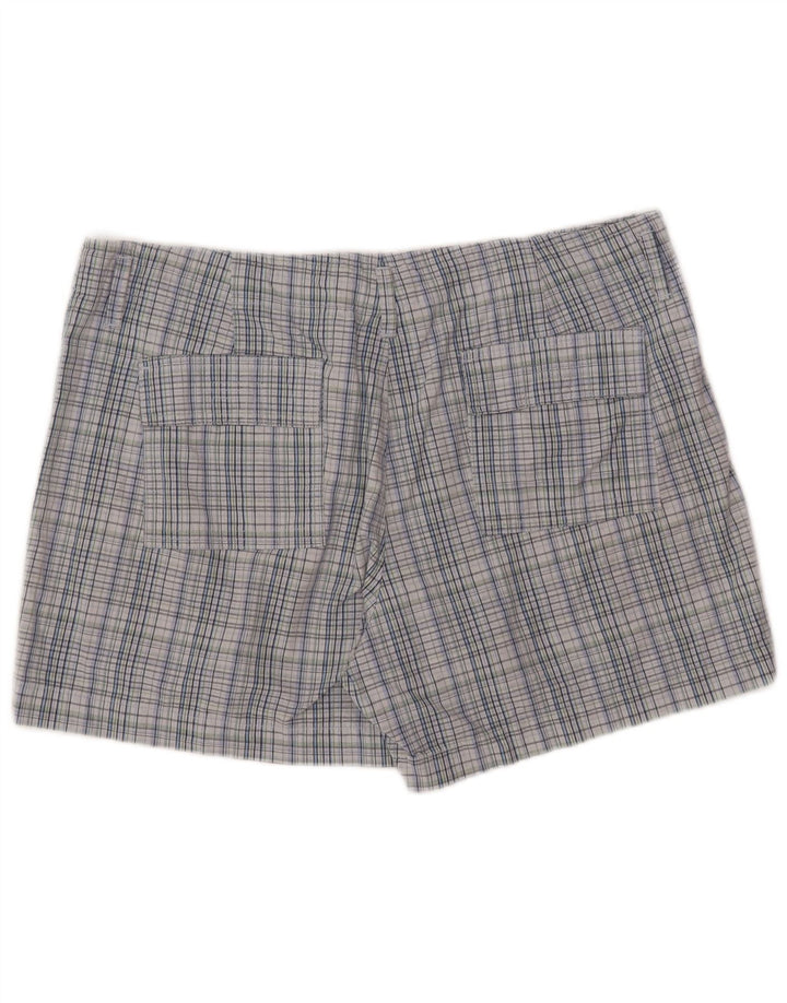 Женские шорты чинос Lee US 16 2XL W36 Синие в клетку, хлопок