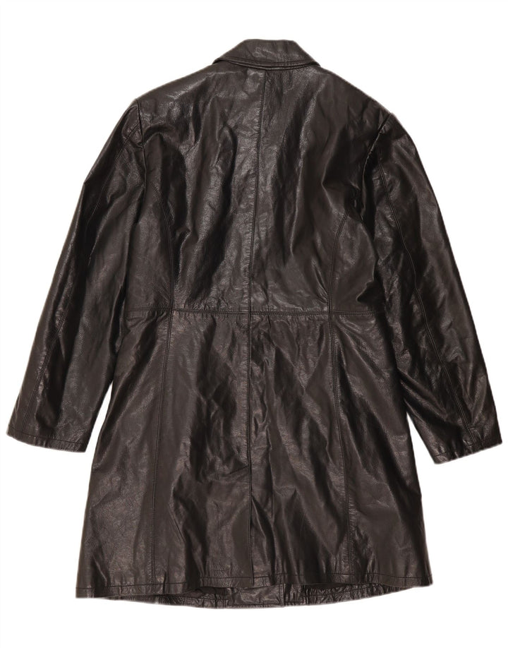 Conbipel Женское кожаное пальто IT 44 Medium Black Leather
