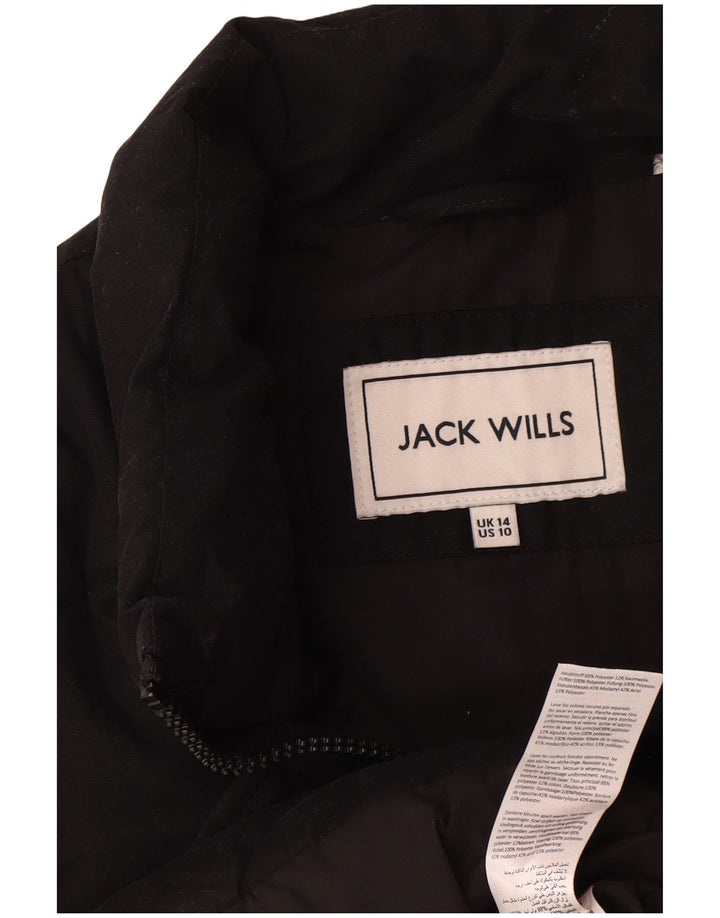 Женский жилет Jack Wills UK 14, большой черный хлопок