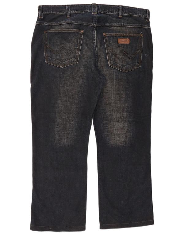 Мужские прямые джинсы Wrangler Roxboro W38 L28 темно-синие, хлопок
