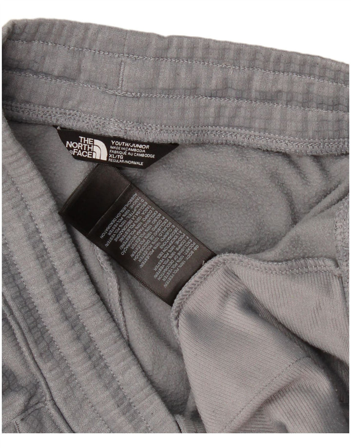THE NORTH FACE Спортивные шорты с графическим рисунком для мальчиков 14–15 лет, XL, серый полиэстер