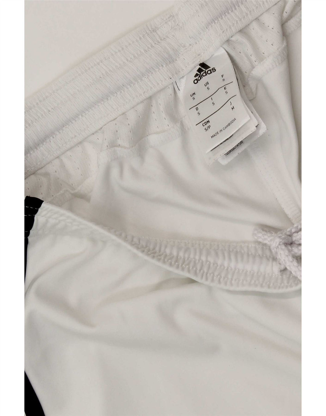 Женские спортивные шорты Adidas Juventus UK 8, маленькие белые из полиэстера