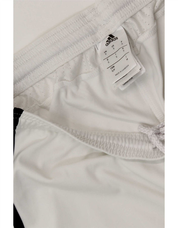 Женские спортивные шорты Adidas Juventus UK 8, маленькие белые из полиэстера