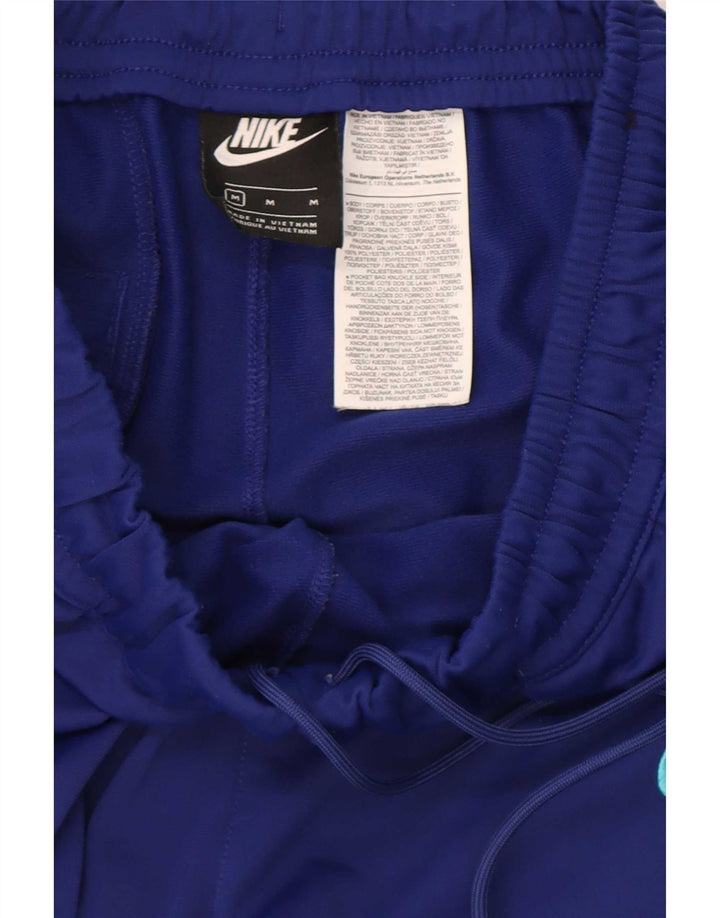 Мужские спортивные брюки Nike Barcelona с графическим рисунком, средние синие с цветными блоками