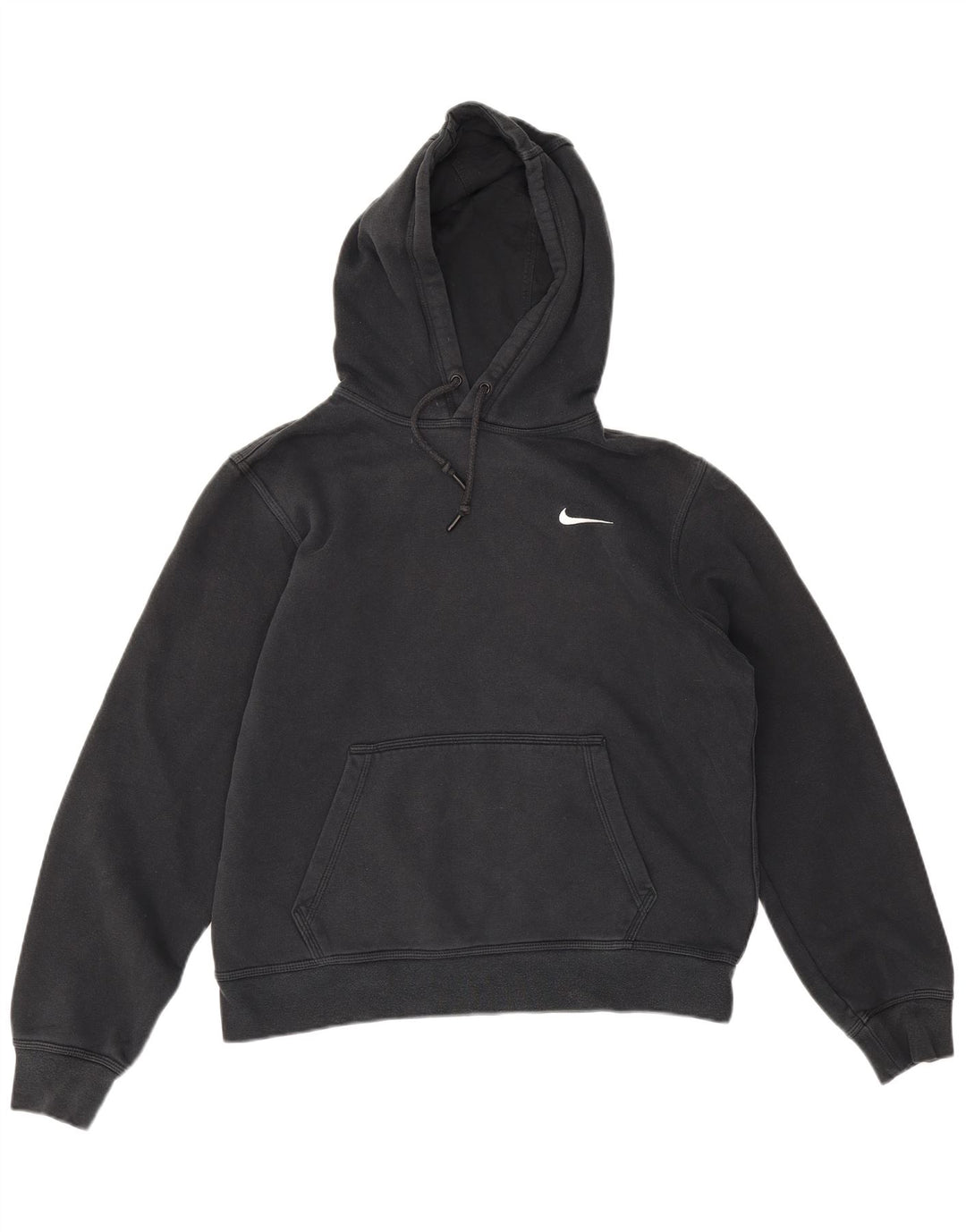Мужской джемпер с капюшоном Nike, средний черный, хлопок