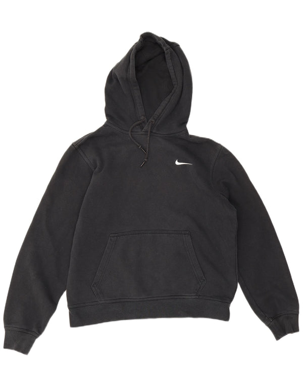 Мужской джемпер с капюшоном Nike, средний черный, хлопок