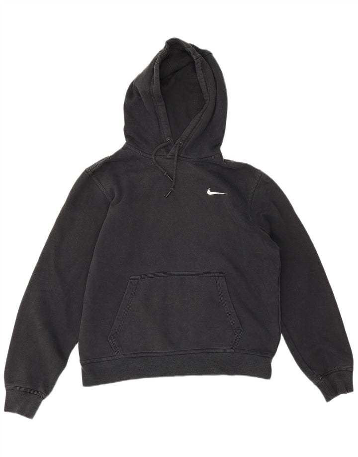 Мужской джемпер с капюшоном Nike, средний черный, хлопок
