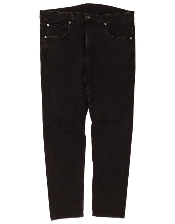 Мужские джинсы Zara Slim EU 46 XL W36 L28 черные