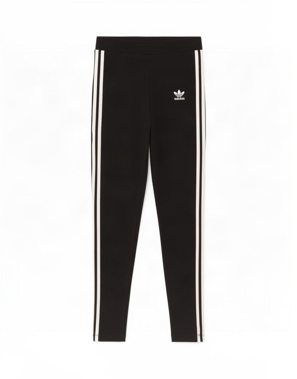Женские леггинсы Adidas UK 8, маленькие черные хлопковые