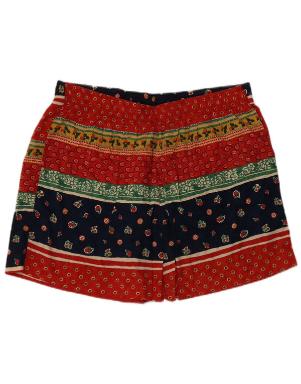 STEFANEL Мужские купальники XL, разноцветный хлопок с цветочным принтом