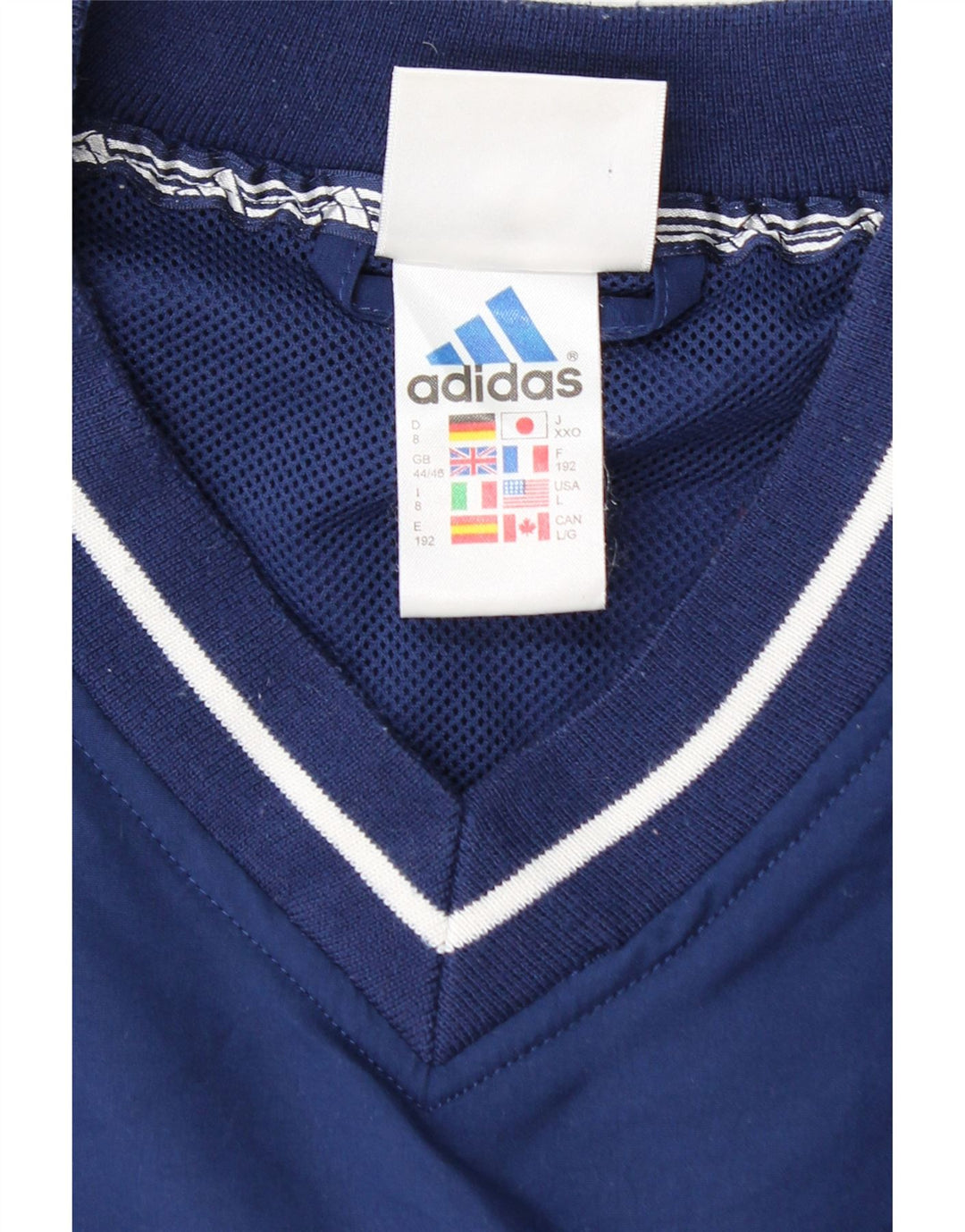Мужской спортивный пуловер Adidas Top Jacket UK 44/46 Большой темно-синий