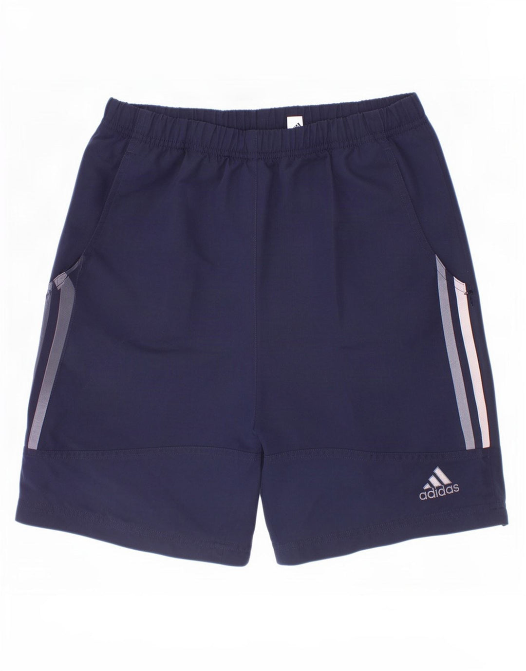 Спортивные шорты Adidas для мальчиков 11-12 лет, темно-синий, полиэстер