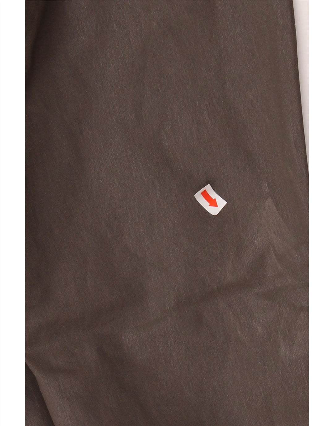 Женские повседневные узкие брюки ZARA W26 L28, коричневые, хлопковые