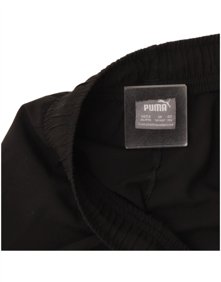 Спортивные брюки Puma для мальчиков 15-16 лет, черные