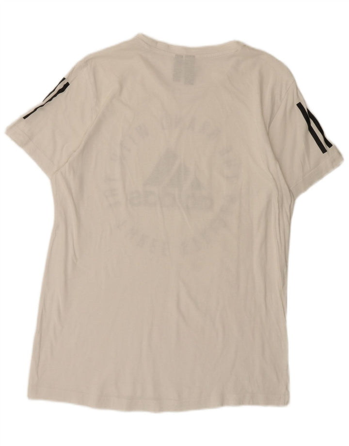 Мужская футболка с рисунком Adidas Top Medium White