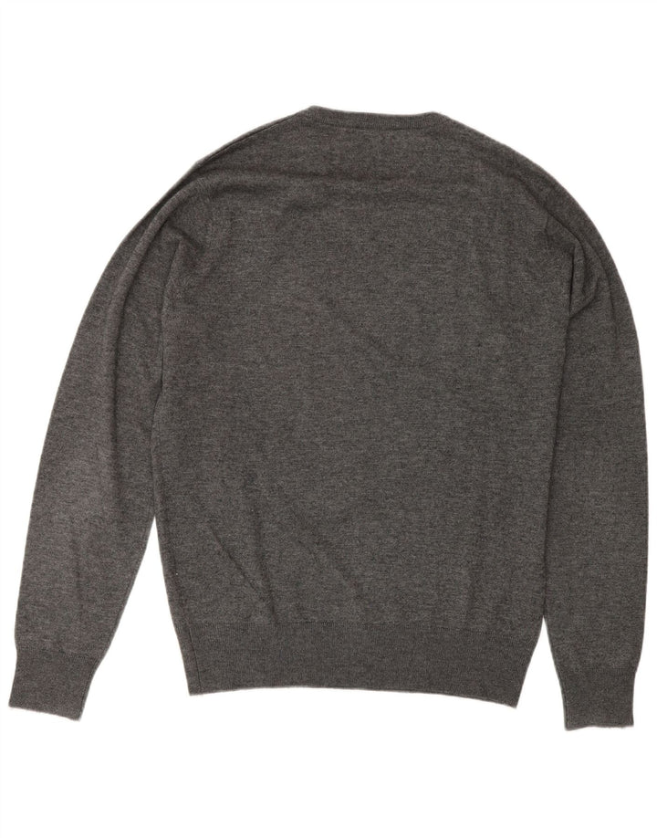 Мужской свитер Trussardi с круглым вырезом IT 50 Medium Grey
