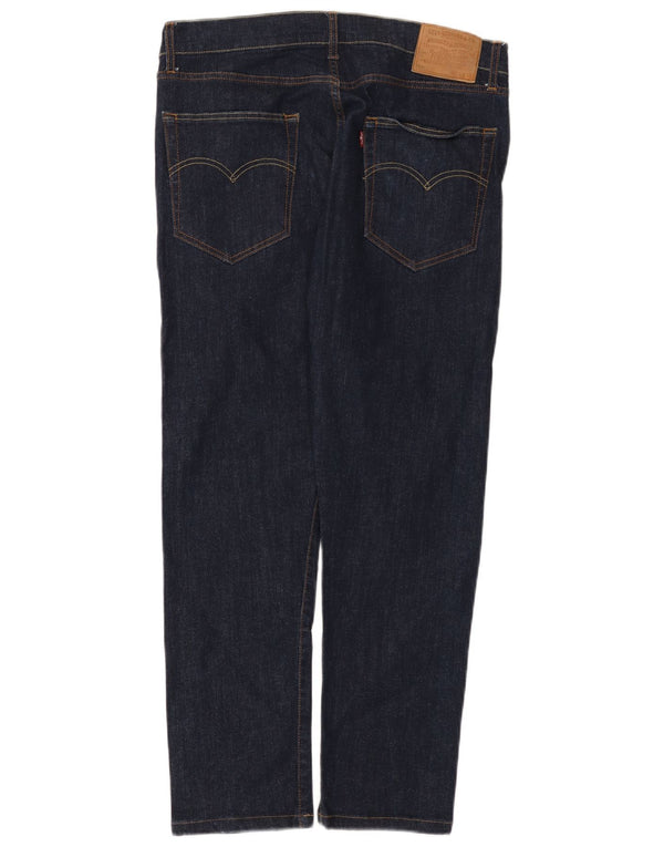 Мужские зауженные джинсы Levi's 512 W36 L28 Темно-синие, хлопок