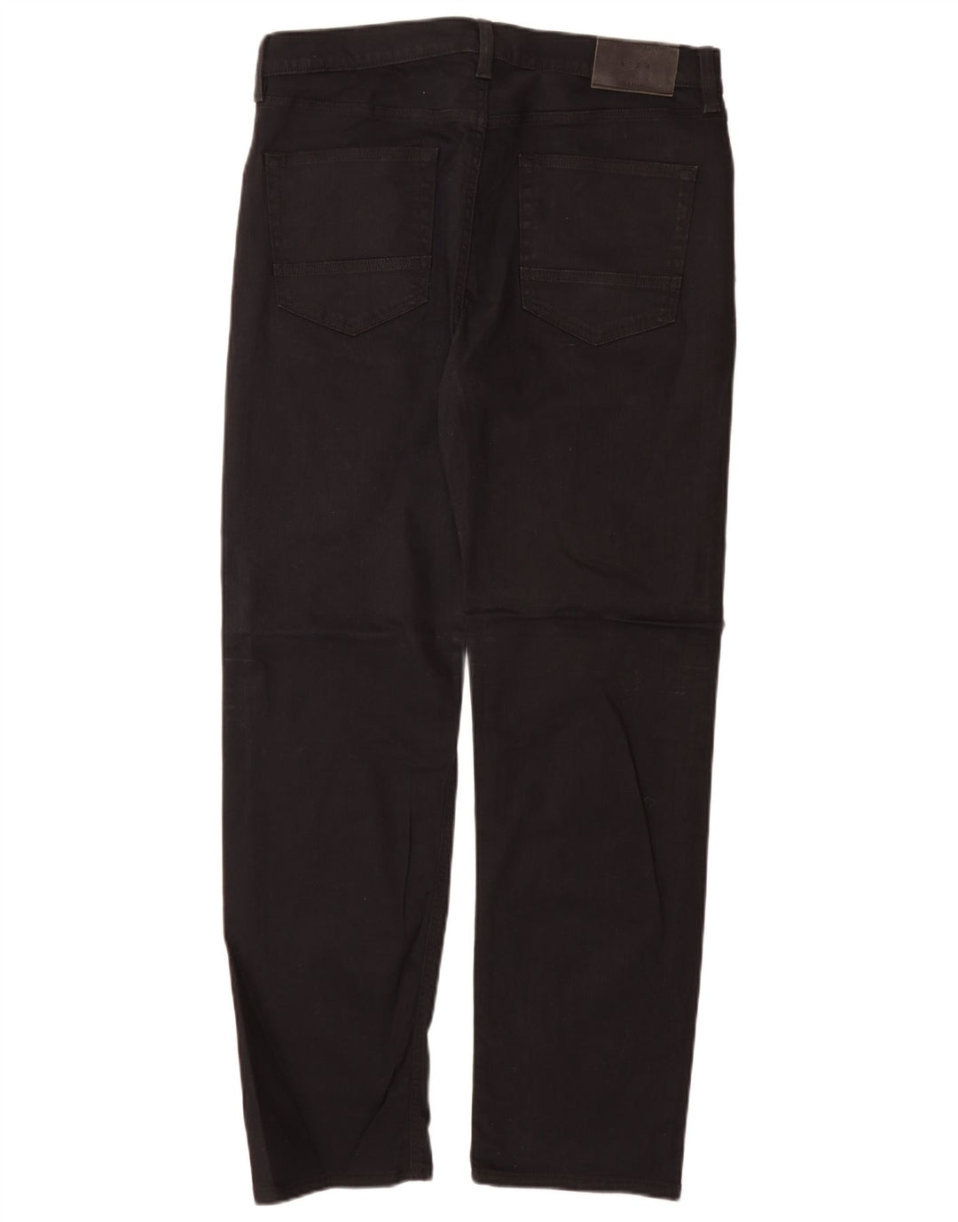 Мужские прямые джинсы Marks & Spencer W34 L31, черные, хлопковые