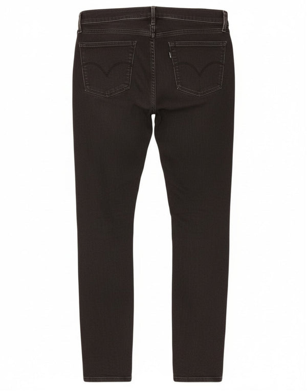 Женские джинсы Levi's 710 Super Skinny W30 L30, черный хлопок