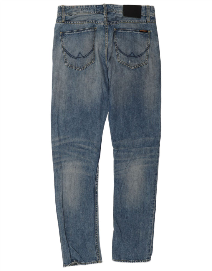 Мужские свободные джинсы Superdry W30 L32, синий хлопок