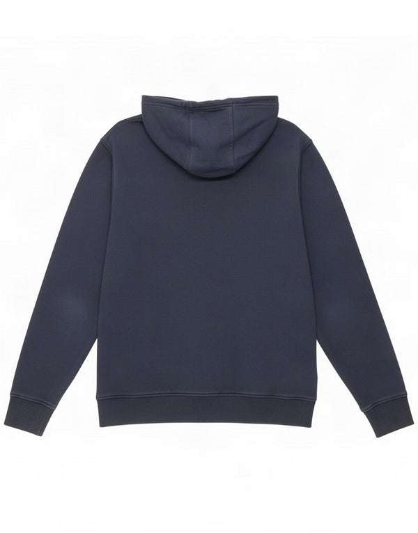 Tommy Hilfiger Mens Graphic Hoodie Jumper Large Navy Blue Cotton