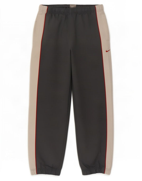 Спортивный костюм Nike для мальчиков, брюки для бега, 10–11 лет, средний серый цвет с цветными блоками