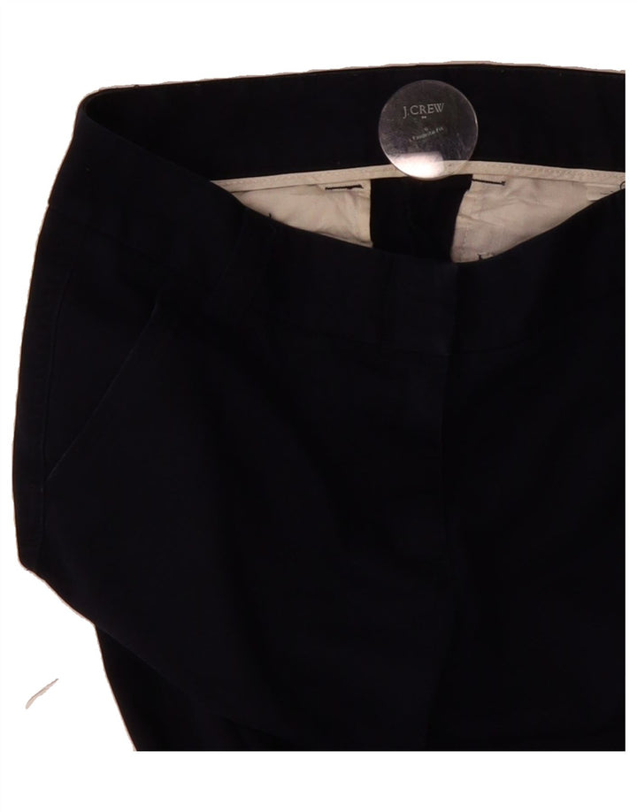 J. CREW Womens Straight Capri Trousers US 6 Medium W32 L23 Navy Blue Vintage J. Crew and Second-Hand J. Crew from Messina Hembry 