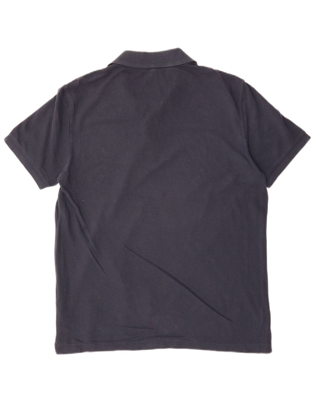 Мужская рубашка-поло BENETTON, большая, темно-синяя, хлопок