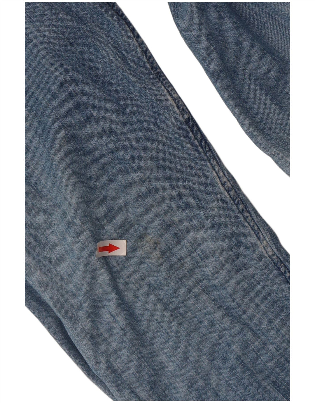 Мужская джинсовая рубашка узкого кроя Ralph Lauren XL, синяя, хлопок