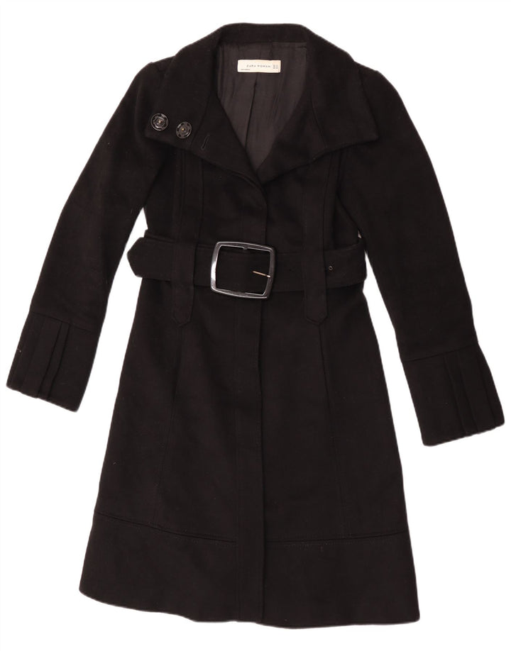 Женское пальто Zara UK 6 XS, черное