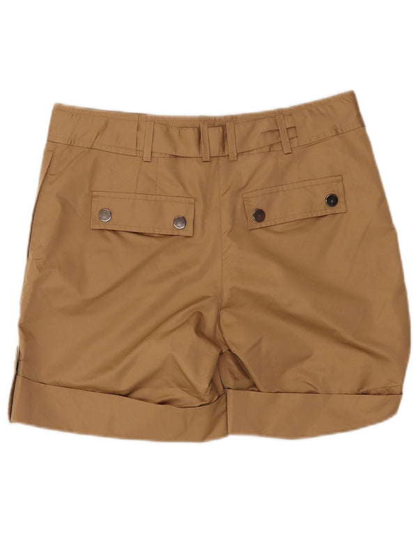 Женские шорты карго Massimo Dutti EU 40 Medium W30 Бежевые, полиэстер