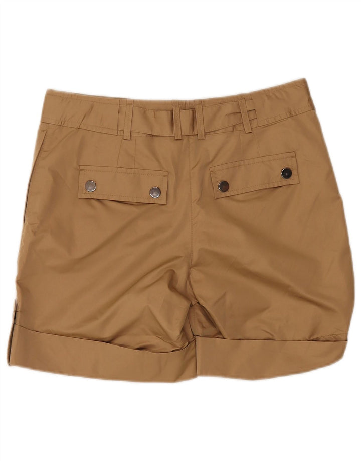 Женские шорты карго Massimo Dutti EU 40 Medium W30 Бежевые, полиэстер
