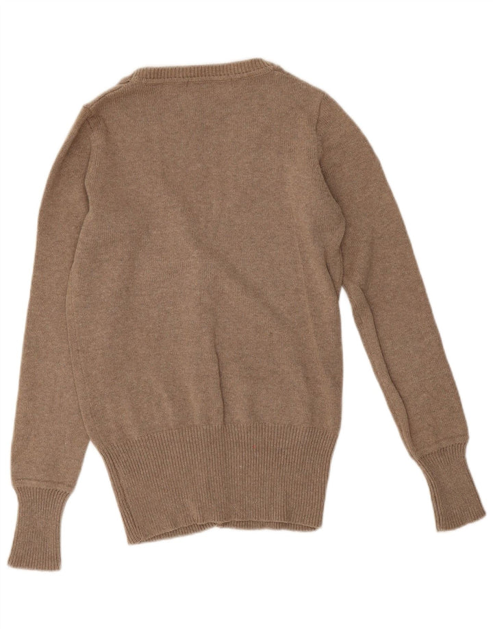 Женский кардиган Zara UK 12, средний серый цвет