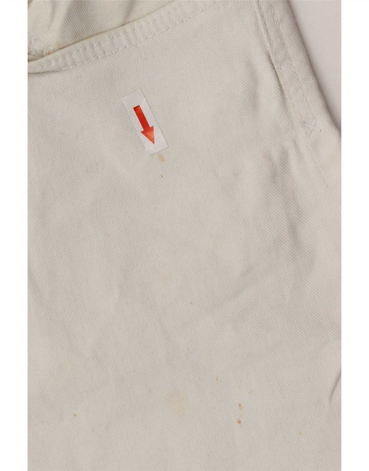 Мужские укороченные джинсы Zara EU 40 Medium W31 L25, белый хлопок