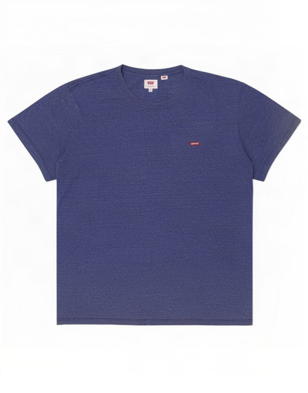 Мужская футболка Levi's Top XL, синяя хлопковая крапинка