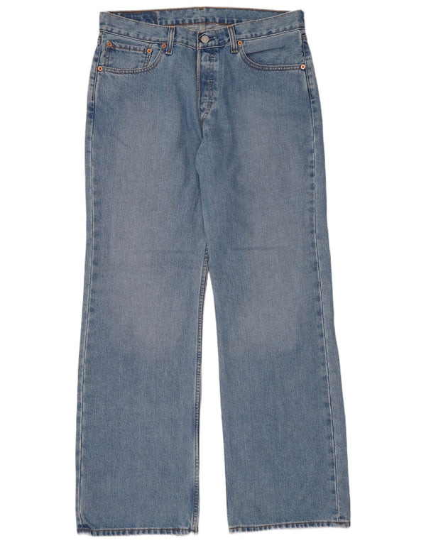 Мужские джинсы Levi's 527 Bootcut W34 L32 синие, хлопок