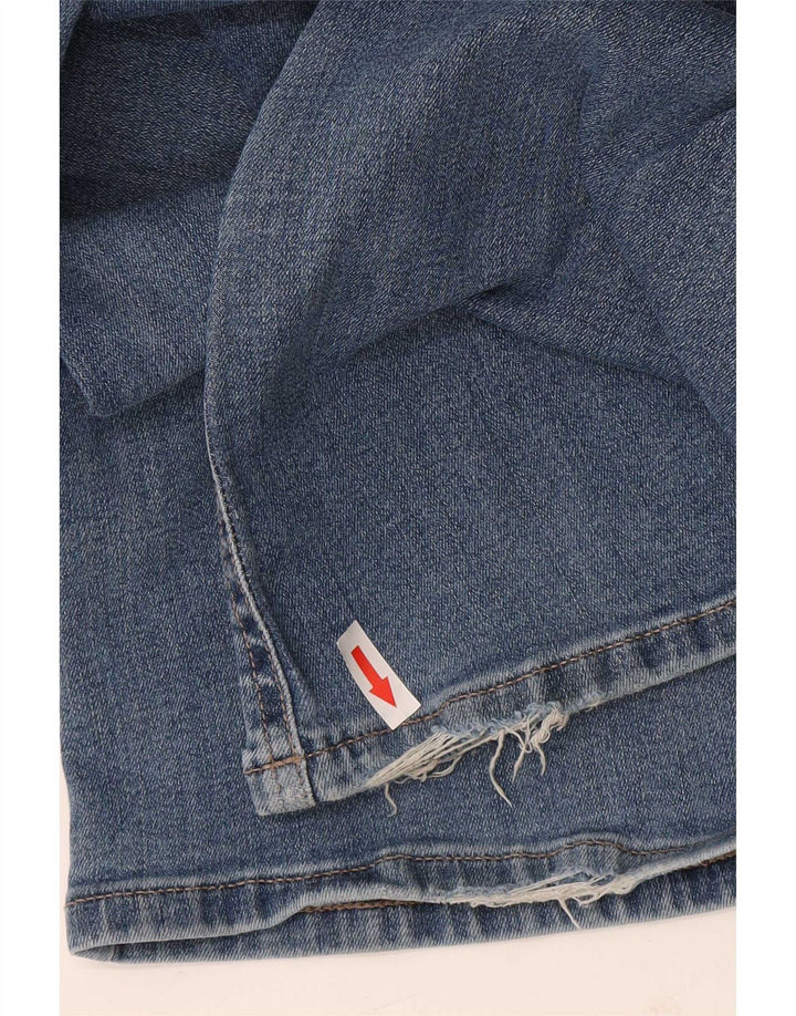 Женские расклешенные джинсы Dkny W27 L31 синие, хлопок