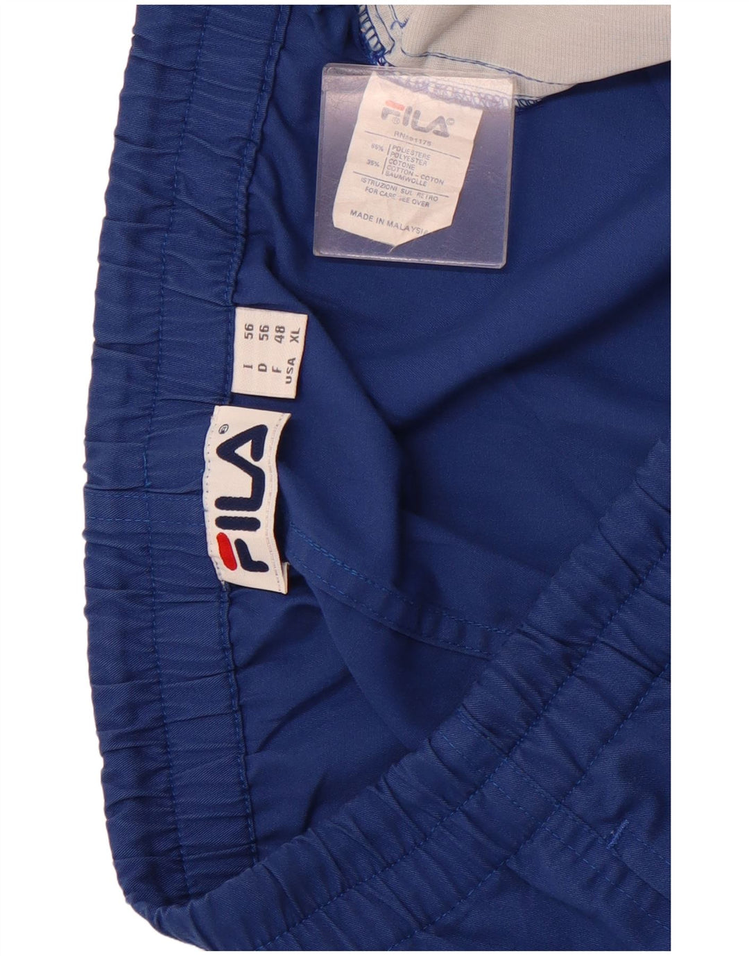 Мужские спортивные шорты FILA XL, синие, полиэстер