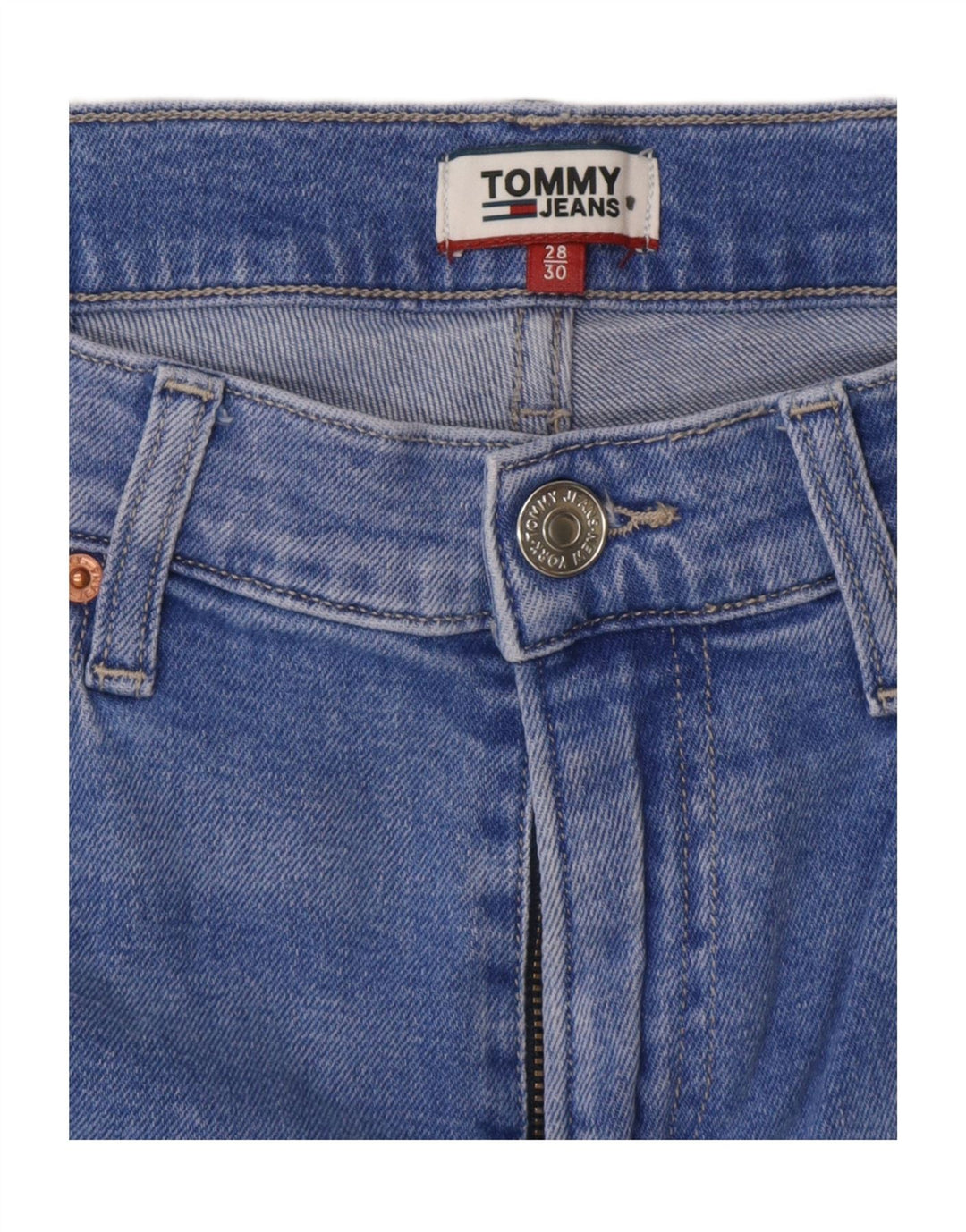 TOMMY HILFIGER Женские узкие джинсы W28 L26 Синие, хлопок