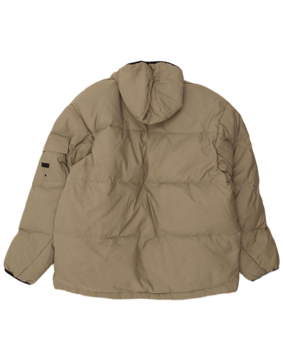 PEPE JEANS Мужская утепленная куртка с капюшоном UK 40, большой зеленый полиэстер