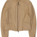 CONBIPEL Женская кожаная куртка IT 42 Medium Beige Leather