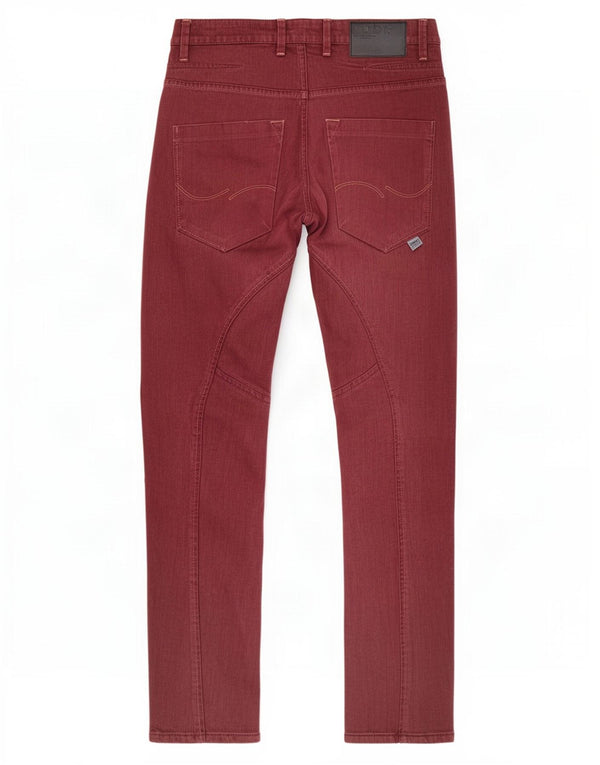 Мужские джинсы Jack & Jones Stan Slim W30 L30 бордовые