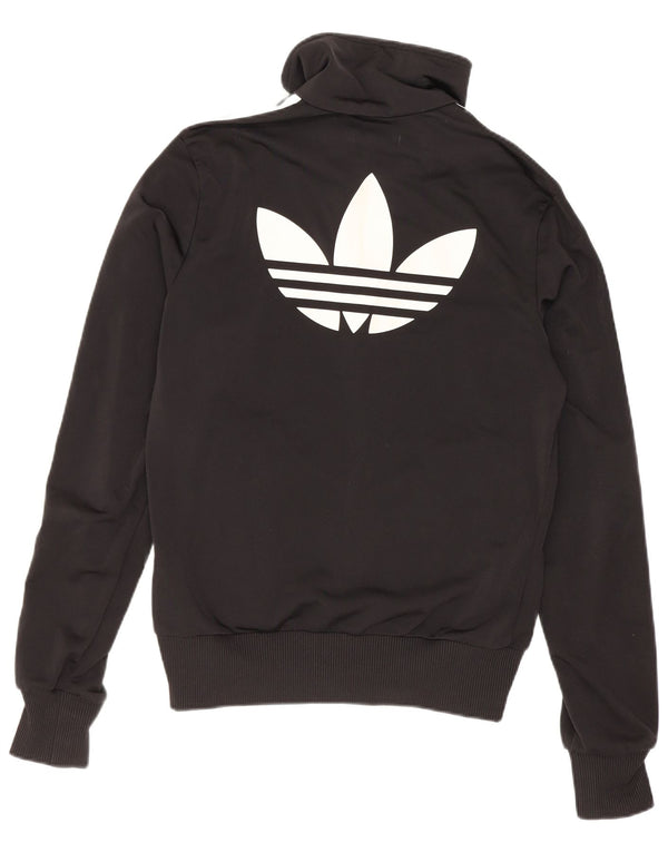 Женский спортивный костюм Adidas с графическим рисунком, верхняя куртка EU 36, маленький черный полиэстер