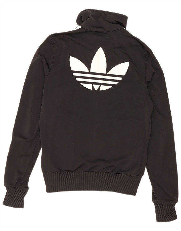 Женский спортивный костюм Adidas с графическим рисунком, верхняя куртка EU 36, маленький черный полиэстер