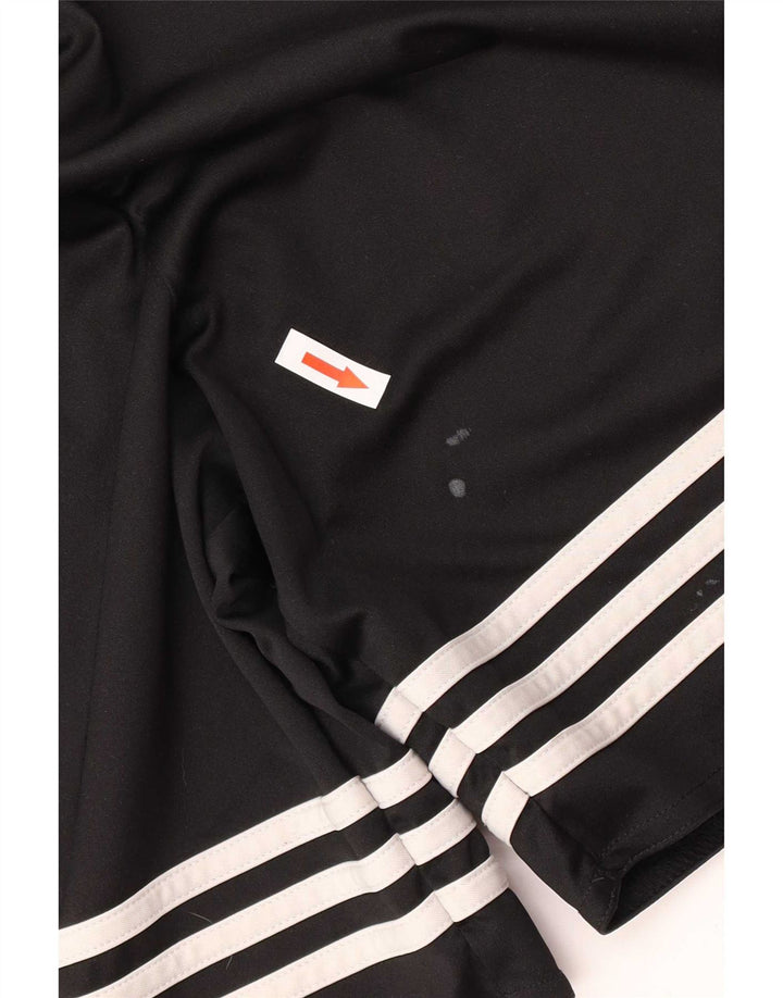Мужские спортивные шорты Adidas Climalite, средний черный полиэстер