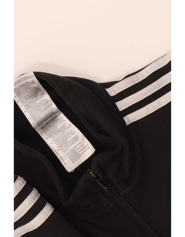 Мужской спортивный костюм Adidas, маленькая черная хлопковая куртка