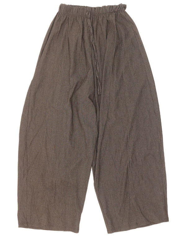 Женские брюки-шаровары Zara Medium W28 L27, серый полиэстер