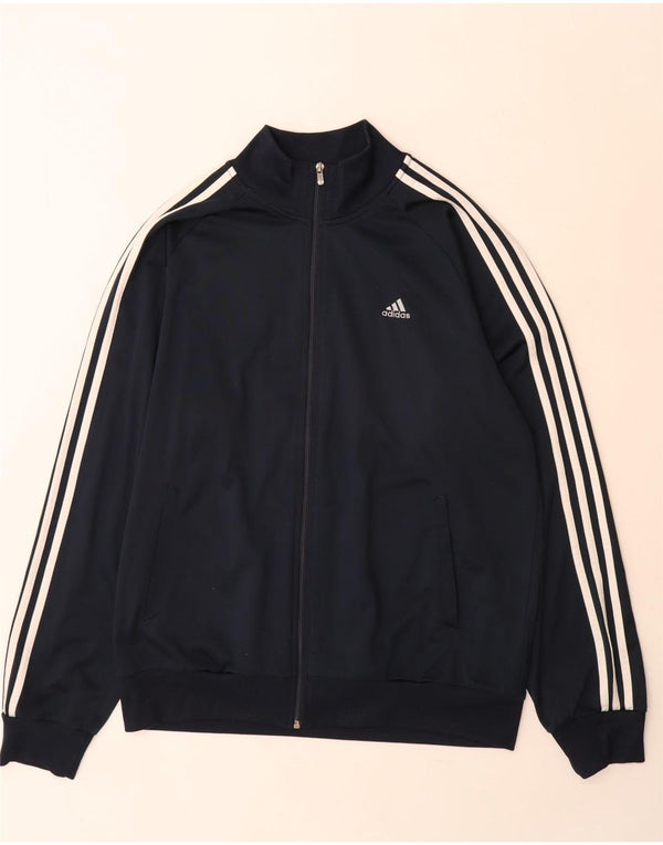 Мужская спортивная куртка Adidas Clima 365, большая темно-синяя полиэстер