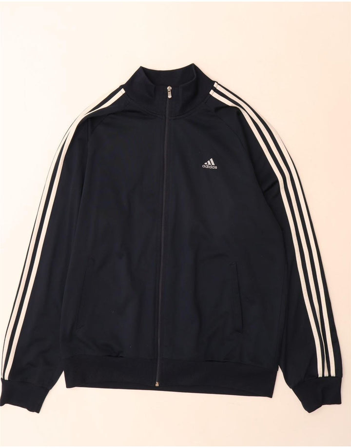 Мужская спортивная куртка Adidas Clima 365, большая темно-синяя полиэстер